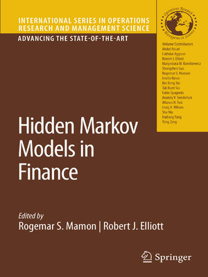 cover image of Hidden Markov Models in Finance